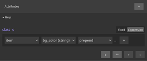Silex expression editor binding a CMS field